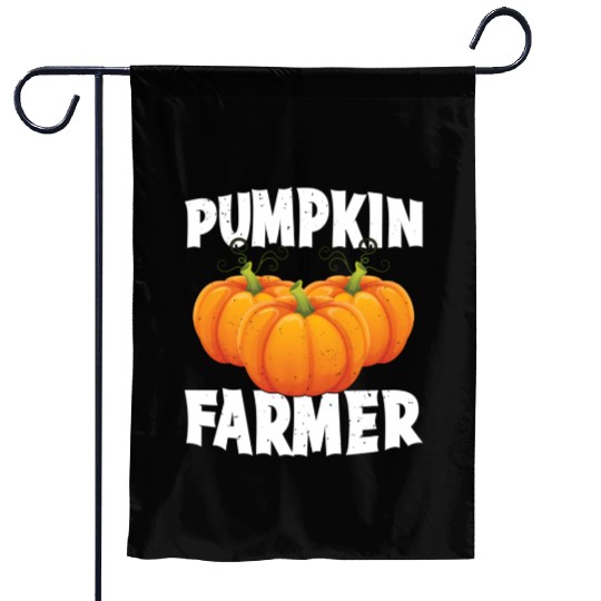 Pumpkin Farmer Halloween Pumpkin Grower Spooky Garden Flags