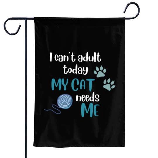 Cat Meme Funny Garden Flags