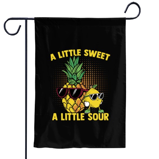 A Little Sweet A Little Pineapple And Lemon For Garden Flags