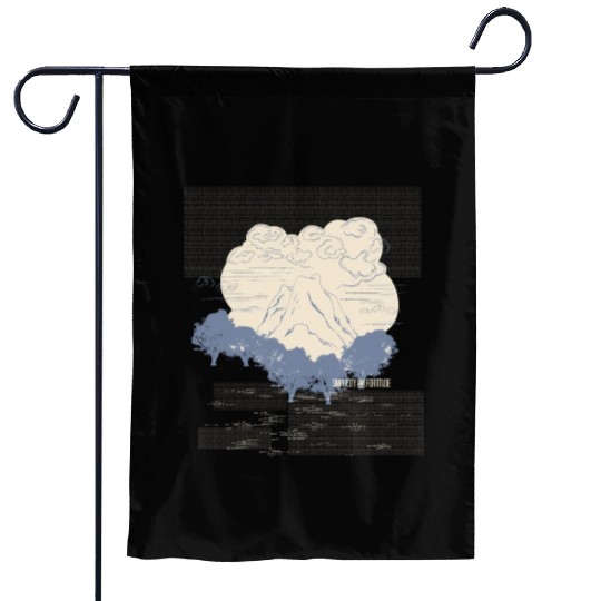 Ying And Yang Peace Of Mind Yoga Sayings Garden Flags
