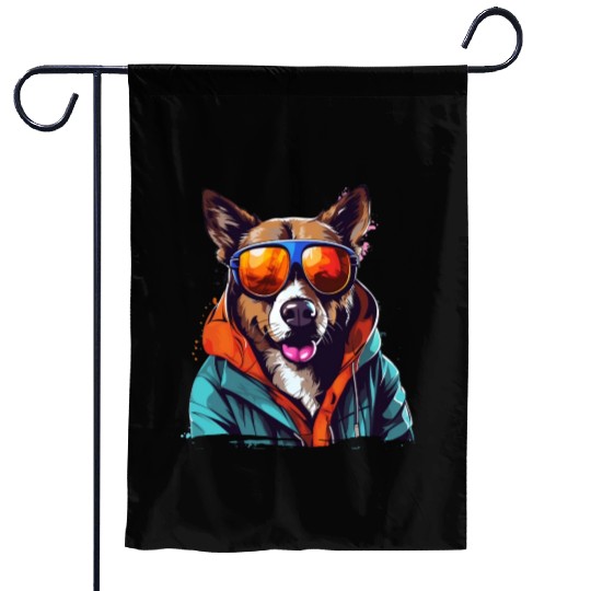 Street Style Dog | Dog Lovers Garden Flags
