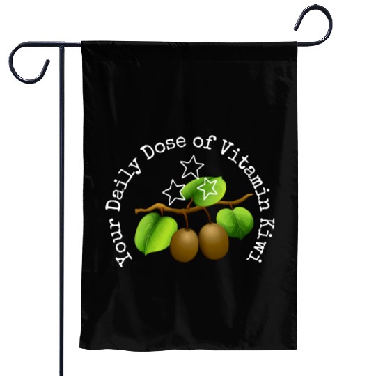 Your Daily Dose Of Vitamin Kiwi Garden Flags