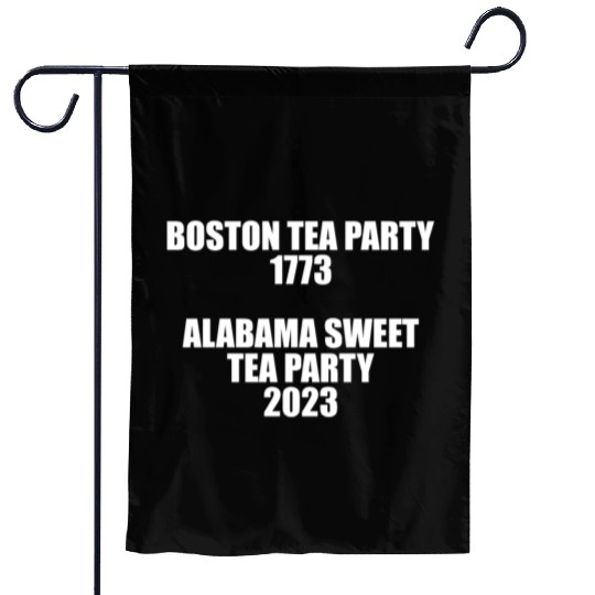Sweet Tea Party Garden Flags