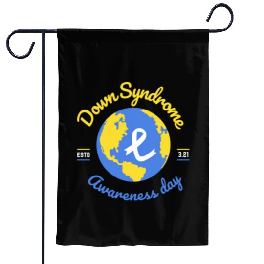 World Down Syndrome Awareness Day Garden Flags