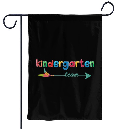Kindergarten Teacher Team Garden Flags