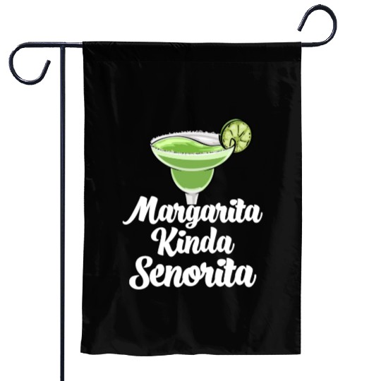 Margarita Kinda Senorita Garden Flags