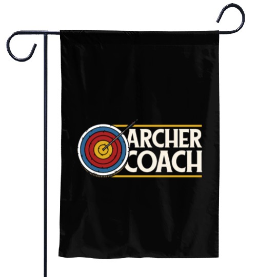 Archery Cool Archery Coach Garden Flags