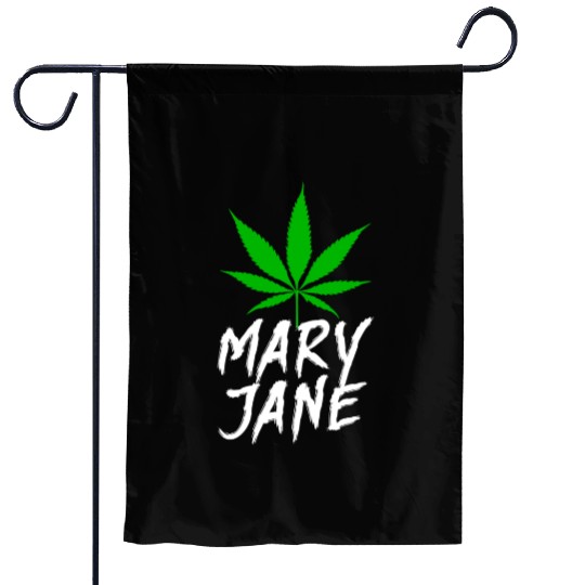 Mary Jane Kush Garden Flags