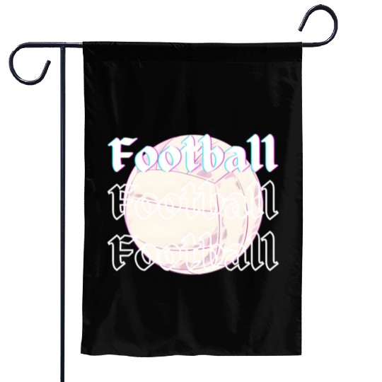 Football is life , sport lover Garden Flags