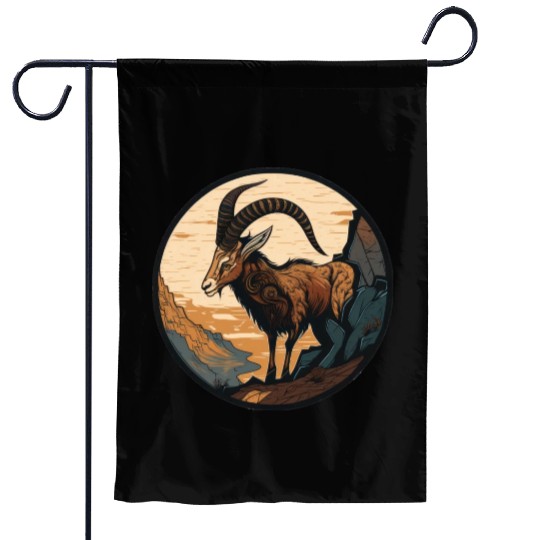 Capricorn Garden Flags