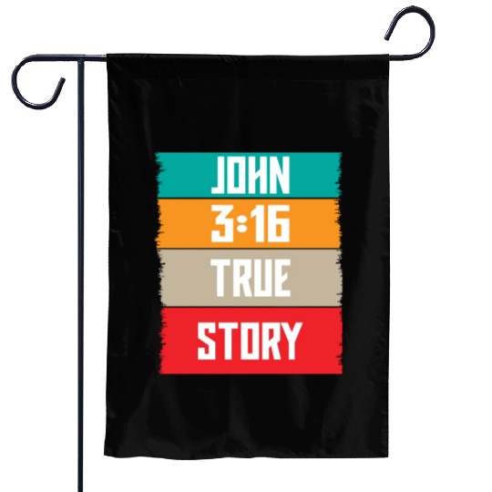 John 3:16 Lve Jesus Christian Christmas Garden Flags