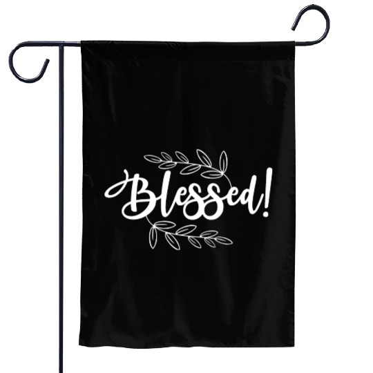 Blessed Love Jesus Christian Christmas Garden Flags