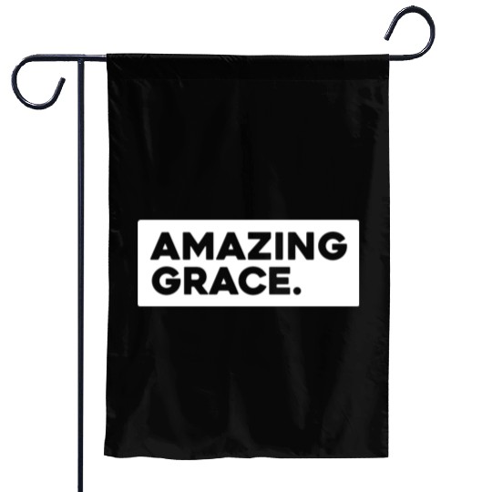 Amazing Grace Love Jesus Christian Christmas Garden Flags