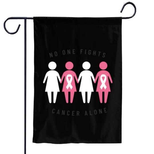 Breast Cancer Garden Flags