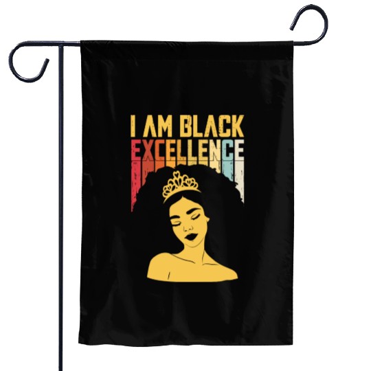 I Am Black History Month African American For Garden Flags
