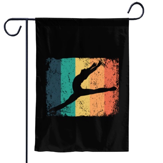 Ballet Dancer Vintage Man Ballerino Garden Flags