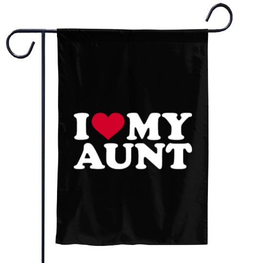I love my aunt Garden Flags