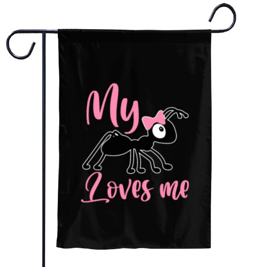Ant Design My Aunt Loves me Family Gifts Garden Flags