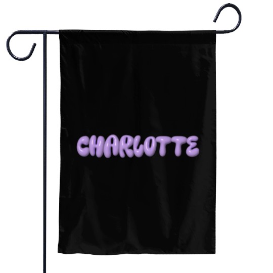 Charlotte: A Royal Name Choice! Garden Flags