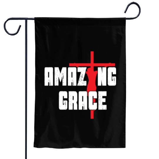 Amazing Grace Love Jesus Christian Christmas Garden Flags