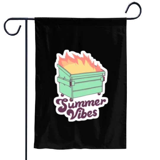 Living Hell: Summer Vibes Garden Flags
