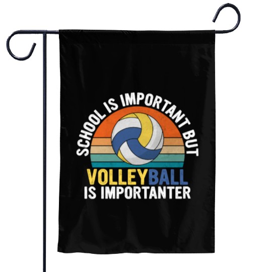 School Is Important But Birdwatching Is Garden Flags