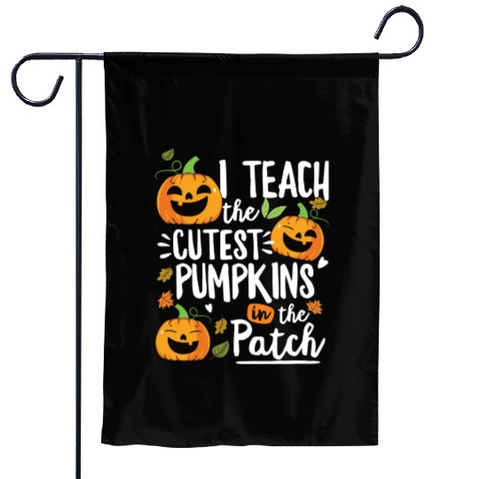 Teacher Halloween Pre K Teacher Kindergarten Garden Flags