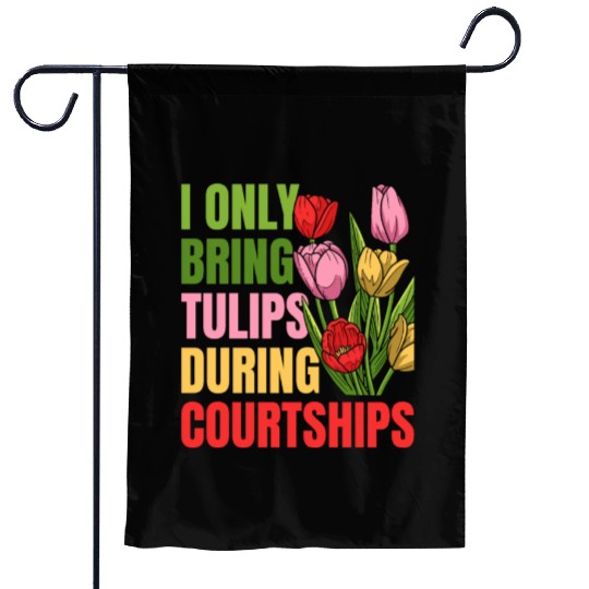 Tulip Gardening Tulips Garden Flags