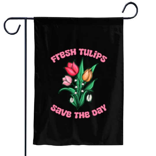 Tulip Gardening Cute Garden Flags