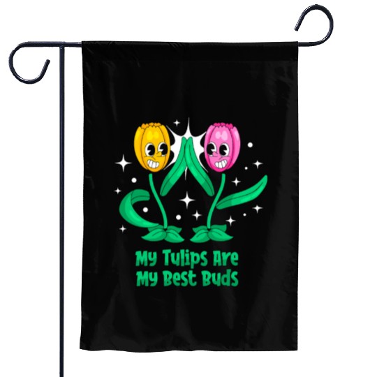Tulip Gardening Cute Garden Flags