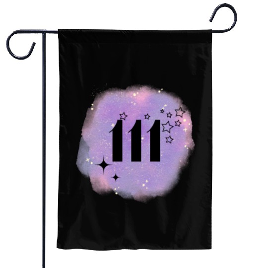 Angel Number 111 Numerology Lilac Garden Flags