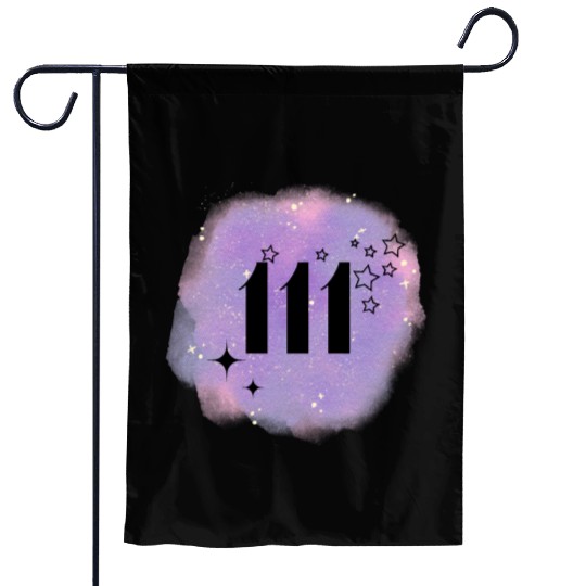 Angel Number 111 Numerology Lilac Garden Flags