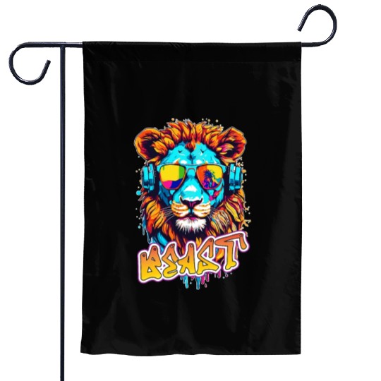 Beast Lion2 Garden Flags