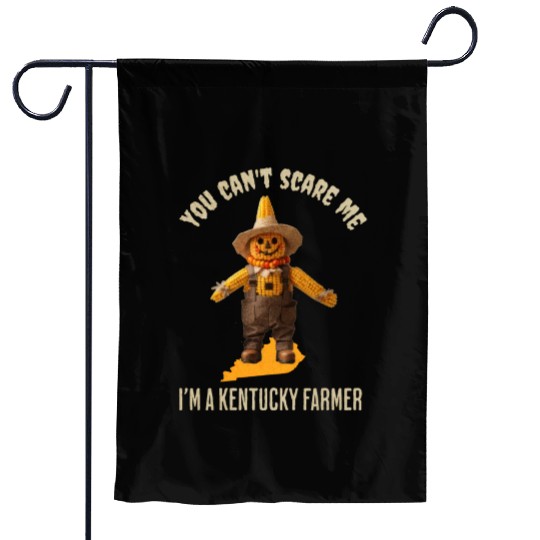 I’m a Kentucky Farmer Halloween Fall Autumn Garden Flags