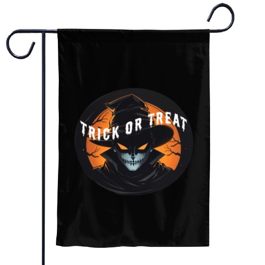 trick or treat Garden Flags