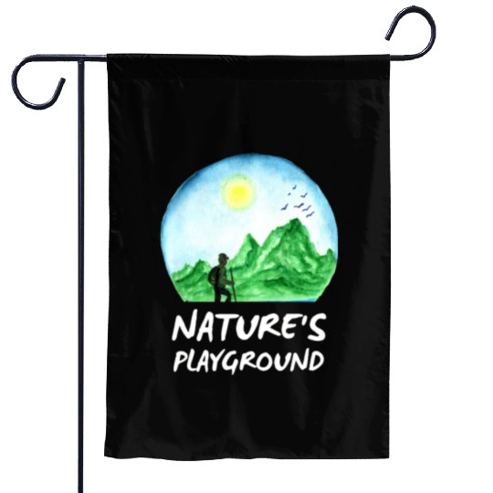 Nature's Playground Garden Flags