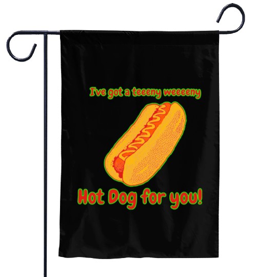 I've Got a Hot Dog For You! Garden Flags