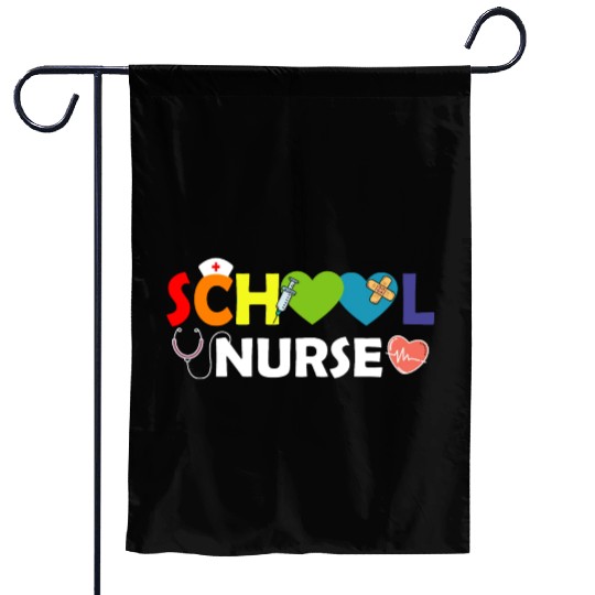 School Nurse Gift Registered Nurse Back To School Garden Flags