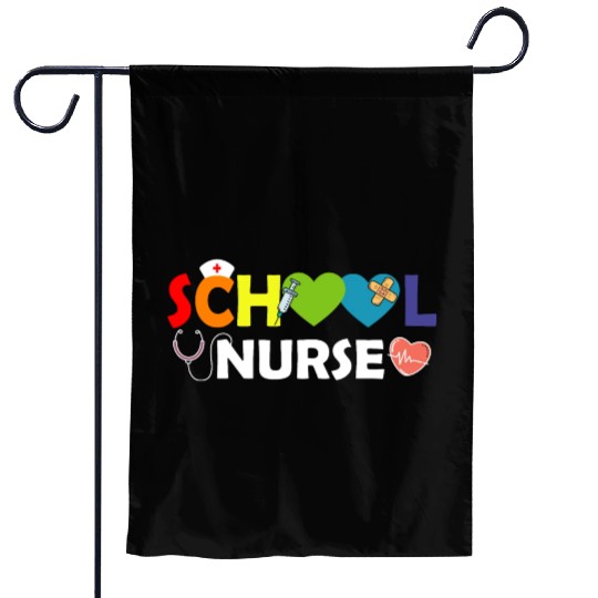 School Nurse Gift Registered Nurse Back To School Garden Flags