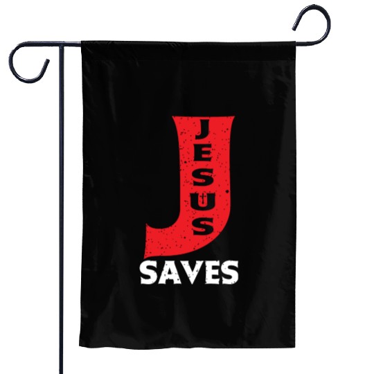 Jesus Saves Love Jesus Christian Christmas Garden Flags