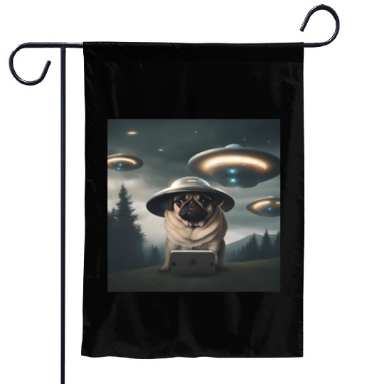 Area 51 Garden Flags