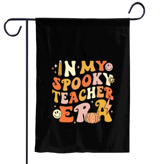 In My Spooky Teacher Era Garden Flags