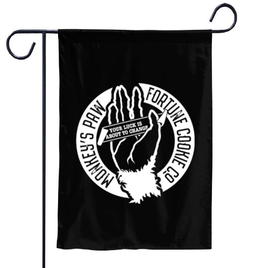 Monkey s Paw Fortune Cookie Company Garden Flags