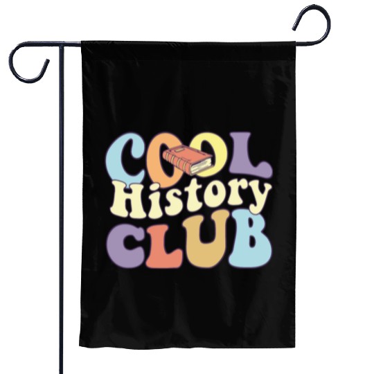 Cool History Club History Buff BA History Major Garden Flags