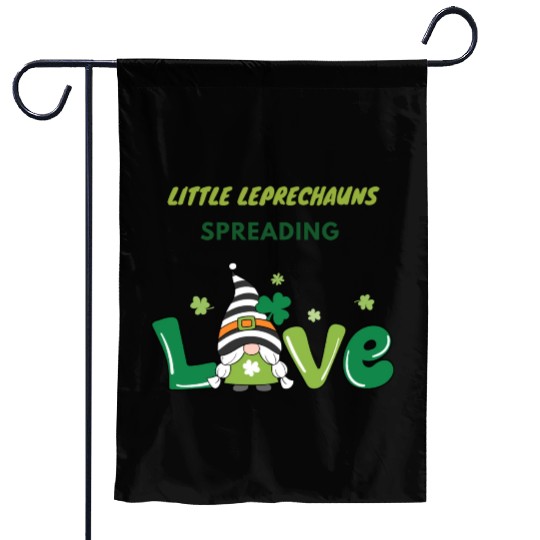 Cute NICU St. Patrick's design Garden Flags