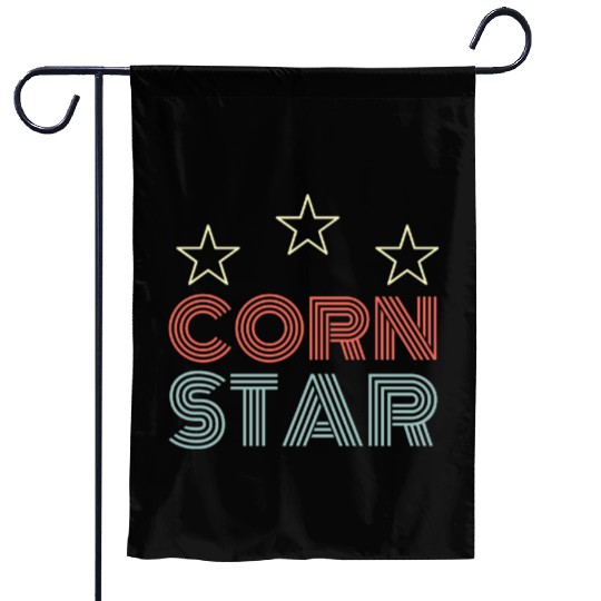 Corn Star Garden Flags
