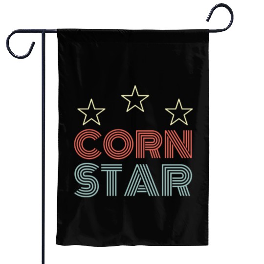 Corn Star Garden Flags