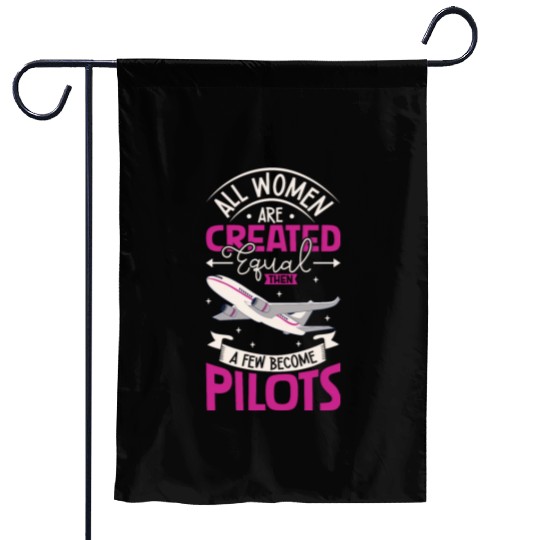 Pilot Aviation Airplane Airline Future Pilots Garden Flags