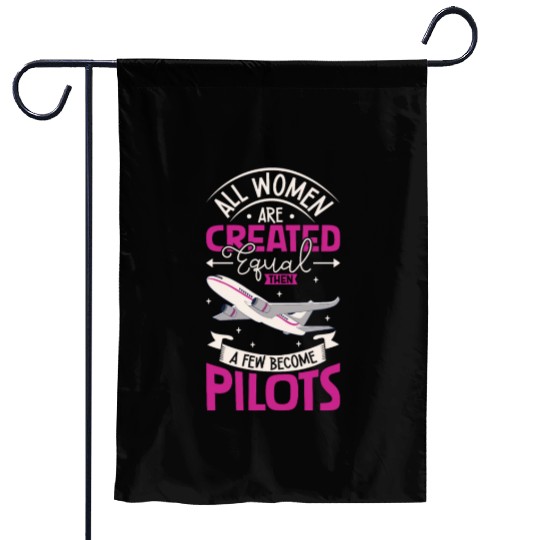 Pilot Aviation Airplane Airline Future Pilots Garden Flags