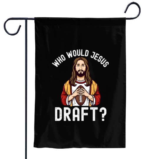 Who Would Jesus Draft? Garden Flags